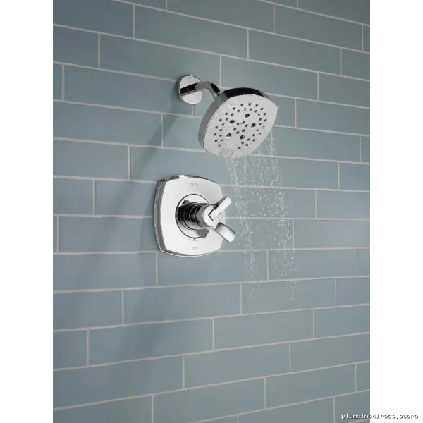 Stryke Modern Stainless Steel Shower Trim Kit - Easy Install