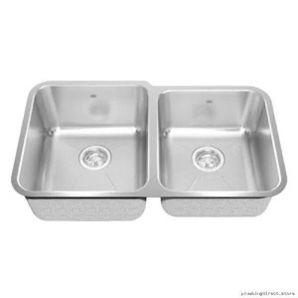 Modern 1.75 Bowl Undermount Kitchen Sink in Stainless Steel - KSCM3RUA-9D Kindred