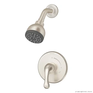 Modern Design Satin Nickel Replacement Shower Faucet Trim 6601-1.5-TRM-STN by Symmons