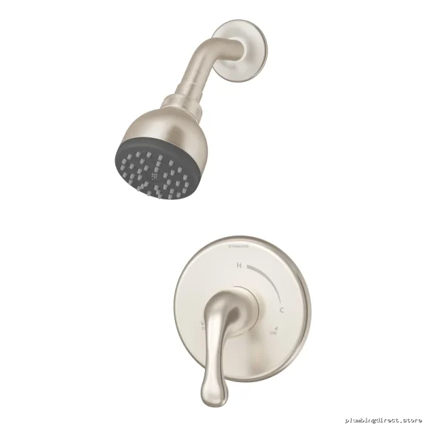 Modern Design Satin Nickel Replacement Shower Faucet Trim 6601-1.5-TRM-STN by Symmons