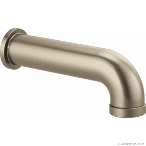 Modern Tub Spout with Pull-Down Diverter, Brushed Nickel Finish - Brizo