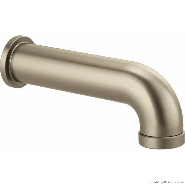 Modern Tub Spout with Pull-Down Diverter, Brushed Nickel Finish - Brizo