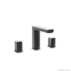 Contemporary Two-Tone Widespread Bathroom Faucet by Kalia Grafik