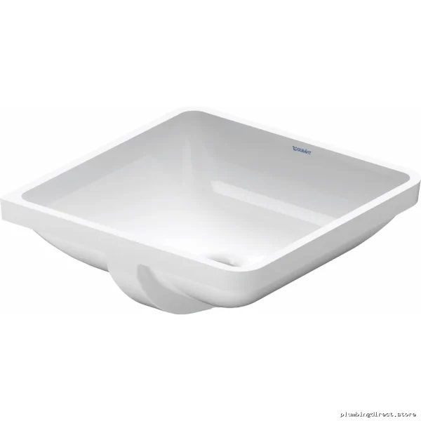 Modern Undermount Bathroom Sink Starck 3 White Ceramic - Duravit