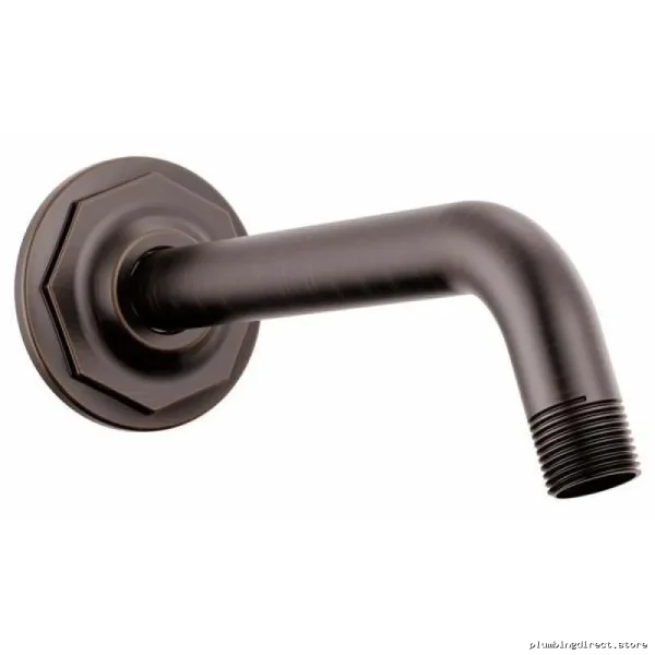 Venetian Bronze Modern Design Shower Arm & Flange - Model RP78580RB by Brizi