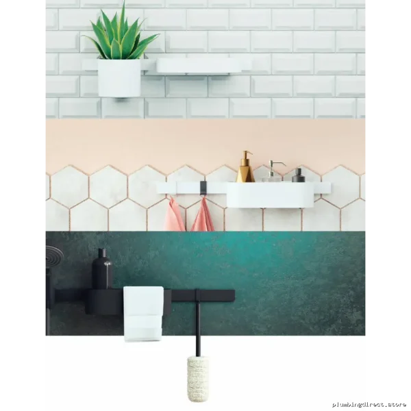 WallStoris Modern Wall-Mounted Shelf - Matte White Finish, Model 27915700 by Hansgrohe - Image 2