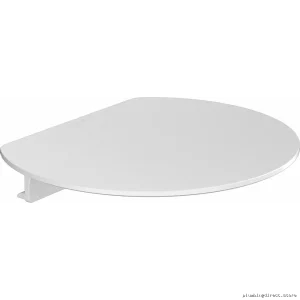 WallStoris Modern Wall-Mounted Shelf - Matte White Finish, Model 27915700 by Hansgrohe