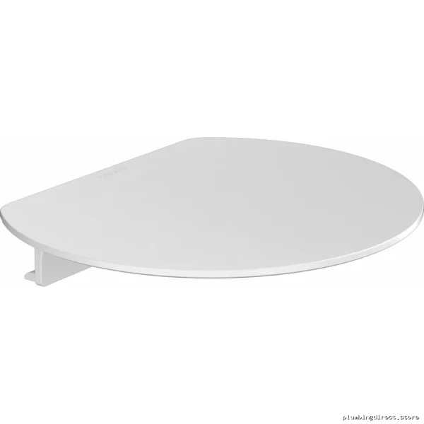 WallStoris Modern Wall-Mounted Shelf - Matte White Finish, Model 27915700 by Hansgrohe