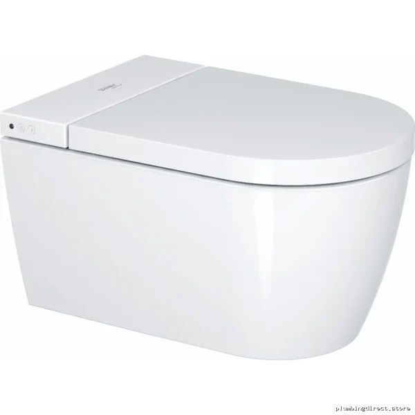 Duravit ME by Starck Wall-Hung Toilet White Modern Design Without Seat - Image 4