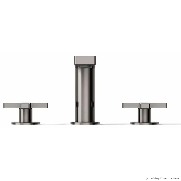 Modern Widespread Bathroom Faucet Cross Handle 1.2 GPM - Vibrant Titanium Finish 73060-3-TT Kohler - Image 2