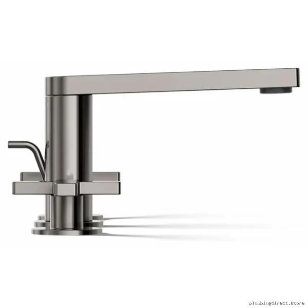 Modern Widespread Bathroom Faucet Cross Handle 1.2 GPM - Vibrant Titanium Finish 73060-3-TT Kohler