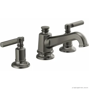 Modern Widespread Lever Handle Kit - Invari Luxe Steel HL5376-SL by Brizo