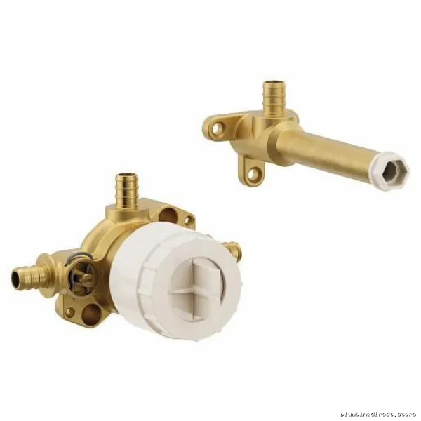 Moen 1-Handle Wall Mount Tub Faucet Rough-In with PEX Connections WMV130XS