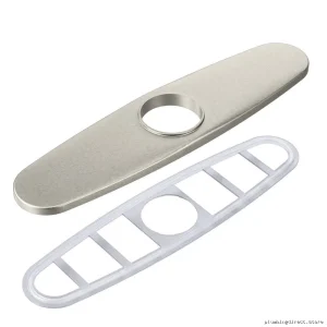 Moen Stainless Steel Deck Plate Escutcheon 141002CSL Classic Design