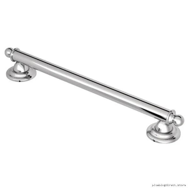 Moen Chrome 18-Inch Grab Bar for Bathroom Safety YG2218CH