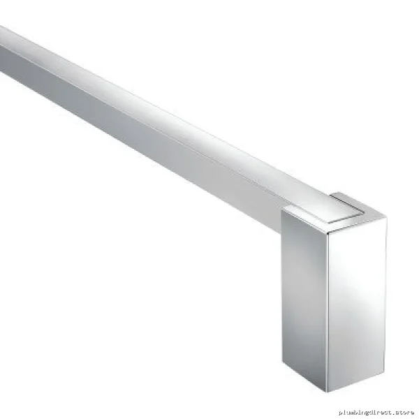 Moen 18-Inch Chrome Towel Bar - Stainless Steel Bath Accessory