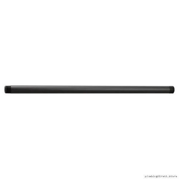 Moen 18 Inch Straight Shower Arm - Matte Black Finish