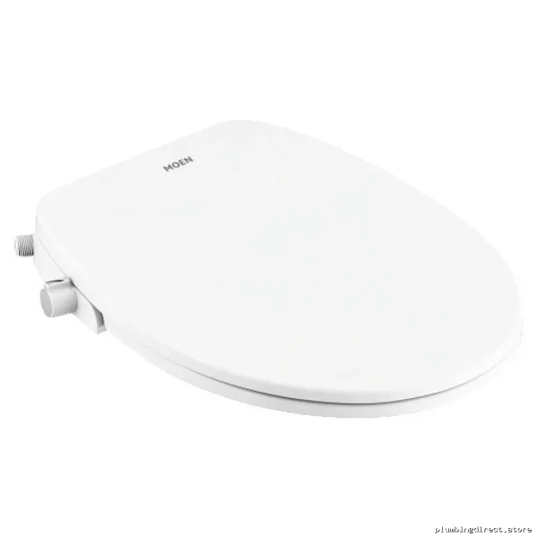 Moen 2-Series Round Front Non-Electronic Bidet Toilet Seat - White - Image 2