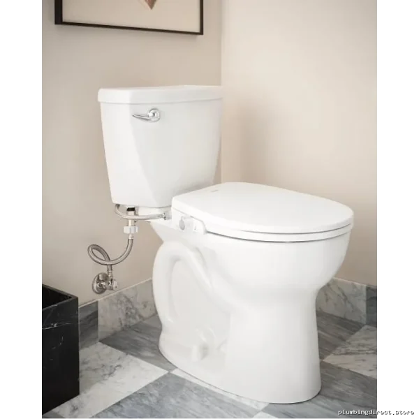 Moen 2-Series Round Front Non-Electronic Bidet Toilet Seat - White - Image 3