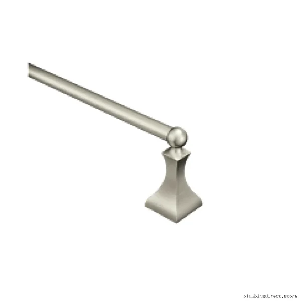Moen 24 Inch Brushed Nickel Towel Bar - DN8324BN Retreat - Image 2