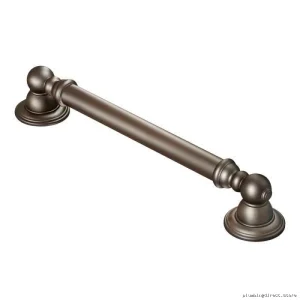 Moen YG5424ORB Oil Rubbed Bronze 24-Inch Designer Grab Bar for Bathrooms