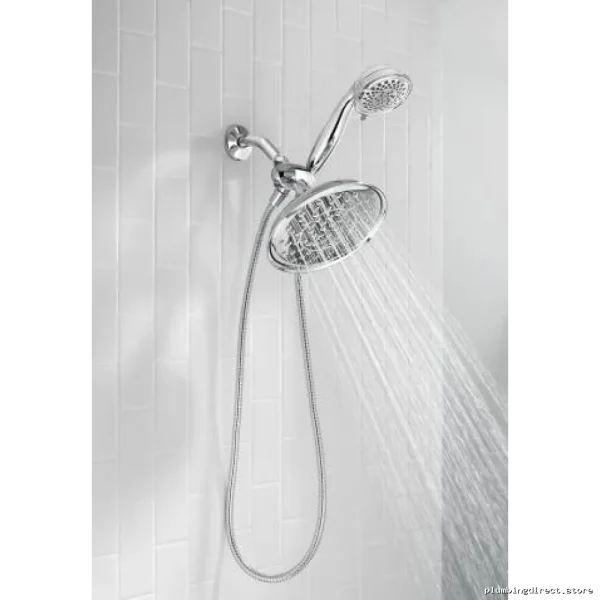 Moen 25510 Chrome Refresh 9-Setting Shower Combo with Handheld