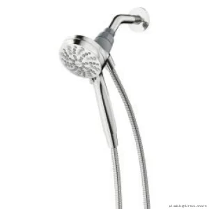 Moen 26100 Chrome Handheld Shower Head - 6 Magnetic Spray Functions