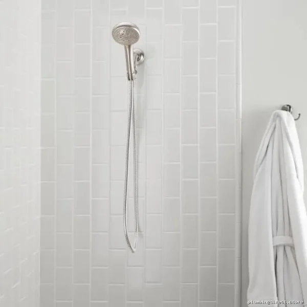 Moen 26558SRN Spot Resist Brushed Nickel 5-Function Handheld Shower Head - Image 2