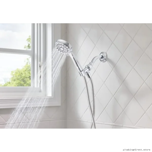 Moen 20091 5-Function Handheld Chrome Shower - Sleek Design & Durable Finish - Image 2