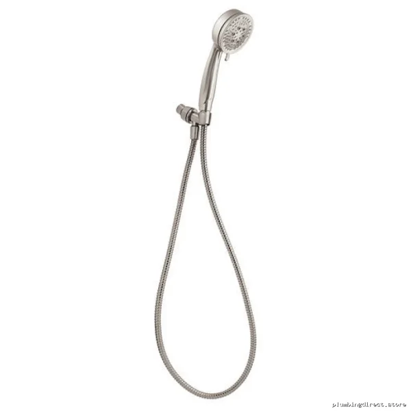 Caldwell 5-Function Handheld Shower Head - Stain-Resistant Brushed Nickel 26015SRN Moen