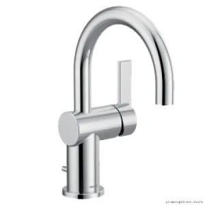 Moen 6221 Chrome Single Handle Bathroom Sink Faucet