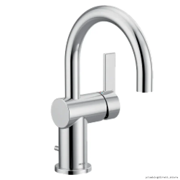 Moen 6221 Chrome Single Handle Bathroom Sink Faucet