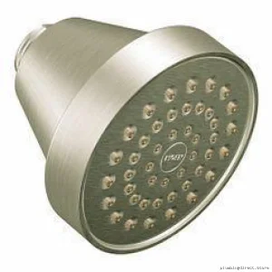 Single-Function Low-Flow Shower Head 1.5 GPM - Brushed Nickel Moen 6399EP15BN
