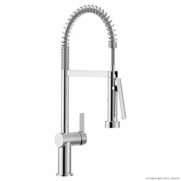 Cia Pre-Rinse Kitchen Faucet with Spring Pulldown Spray – Moen Chrome 7822
