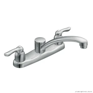 Moen 7906 Chateau Kitchen Faucet in Chrome with High-Pressure Water Flow