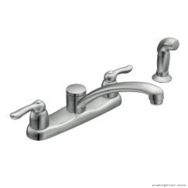 Moen 7907 Chrome Kitchen Faucet with Adjustable Separate Spray