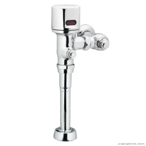 Sensor-Activated Electronic Urinal Valve - Moen 8314 Chrome Water Saving