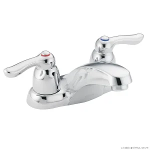 Chrome M-Bition Centerset Faucet for Bathroom - Moen 8915