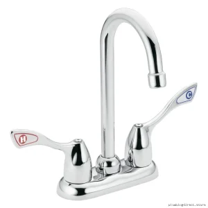 Moen Chrome Bar Faucet 8938 - Modern Kitchen Sink Water Tap