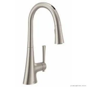 Moen 9126EVSRS Spot Resist Stainless Smart Pull-Down Kitchen Faucet