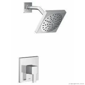 90 Degree High-Efficiency Shower Trim with Chrome Finish - Moen M-Core 2 Series