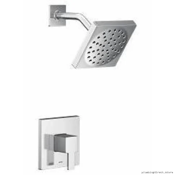 90 Degree High-Efficiency Shower Trim with Chrome Finish - Moen M-Core 2 Series