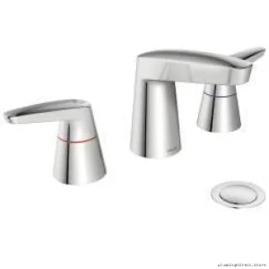 Moen 9223F05 Wide-Span Chrome Bathroom Faucet for Large Sinks