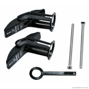 Moen A750 Chrome Heavy-Duty Slide Bar Mounting Anchors