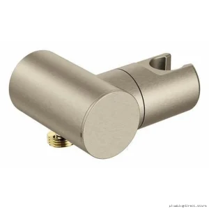 Moen A755BN Brushed Nickel Hand Shower Holder & Wall Elbow Kit