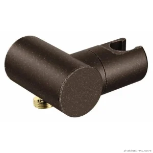 Moen A755ORB Oil Rubbed Bronze Wall Mount Hand Shower Holder with Supply Elbow