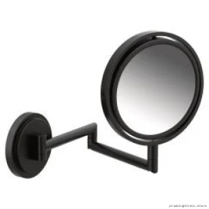 Moen Adjustable Full-Length Vanity Magnifier with Matte Finish