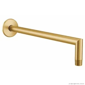 Moen Shower Arm Brushed Gold S110BG - Adjustable Arris Faucet Component