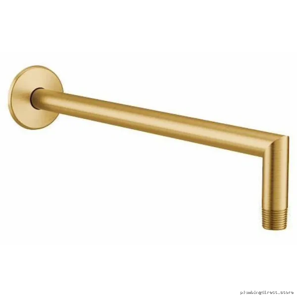 Moen Shower Arm Brushed Gold S110BG - Adjustable Arris Faucet Component