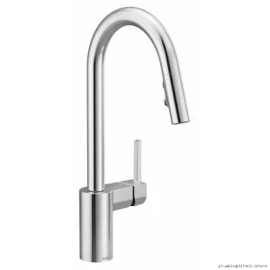 Moen Align Chrome Kitchen Faucet with Water-Saving Pulldown